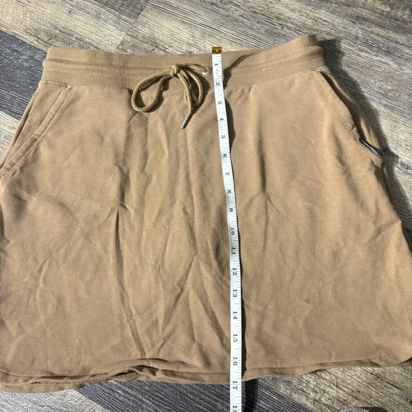 Eddie Bauer Women's Tulip Hem Active Skort Tan Khaki Size M - Picture 5 of 7